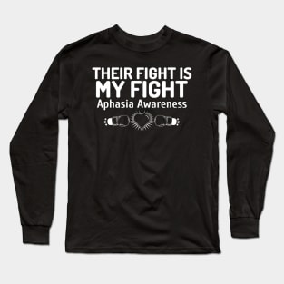 Aphasia Awareness Long Sleeve T-Shirt